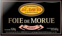 Foie de morue fumé