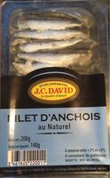 Filets d’anchois au naturel