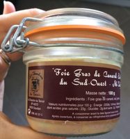 Foie gras de canard entier le chauseon du terroir