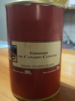 Gesiers de canard confits