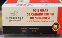 Foie gras de canard entier du sud-ouest