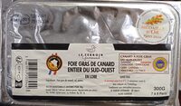 Foie gras de canard entier du Sud-Ouest en lobe