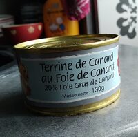 Terrine de canard au foie de canard