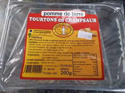 Tourtons aux pommes de terre TOURTON DU CHAMPSAUR