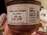 Terrine de Canard aux olives
