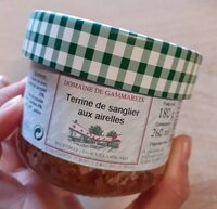 Terrines de sanglier aux airelles