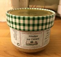 Rillettes pur canard