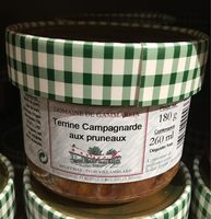 Terrine campagnarde aux pruneaux
