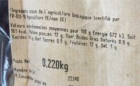 Bousin blanc cepes bio