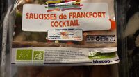 Saucices de Francfort cocktail