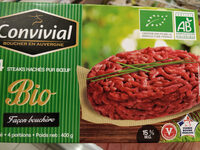 Steack Haché façon Bouchère pur Bœuf bio