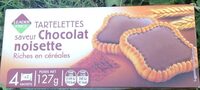 Tartelettes saveur chocolat noisette