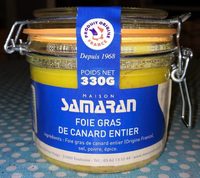 Foie gras de canard entier