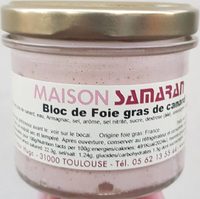 Bloc de foie gras de canard