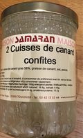 Cuisses de canard confites