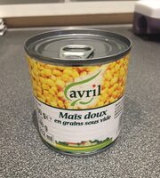 Maïs doux en grains sous vide