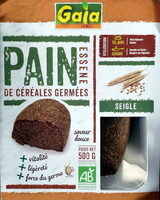 Pain essene de céréales germées