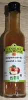 Vinaigre de cidre bio aromatisé au miel