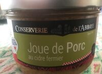 Joue de porc au cidre fermier