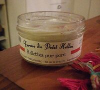 Rillettes Pur Porc, Ferme du petit Hellin