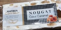 Nougat coeur caramel