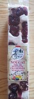 Nougat miel de montagne cranberries myrtilles