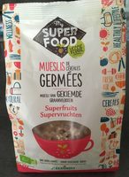 Muesli céréales germées superfruits