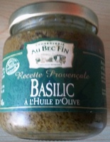 Basilic  à l'huile d'Olive