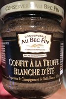 Confit à La Truffe Blanche D'été