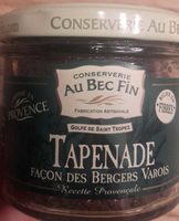 Tapenade façon des bergers Varois