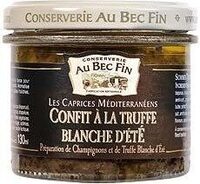 Confit a la truffe blanche d'ete