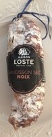 Saucisson sec noix