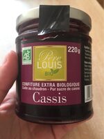 Confiture extra bio cassis