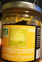 Confiture extra biologique agrumes