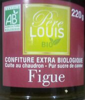 Confiture extra biologique, cuite au chaudron, figue