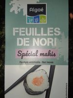 Feuille de Nori - Algaé