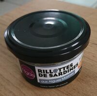 Rillettes de sardines aux algues marines