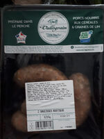 Saucisses rustiques
