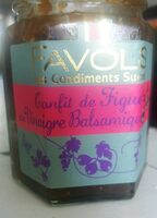 Confit de figue au vinaigre balsamique