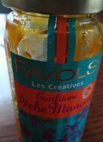 Confiture pêche mangue