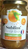Confiture aux 2 agrumes
