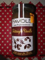 Dessert châtaigne vanille Favols