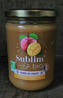 Purée de fruits pomme mangue