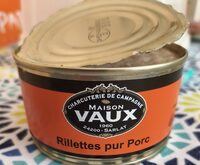 Rillette pur porc