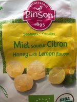 Bonbons Miel Saveur Citron