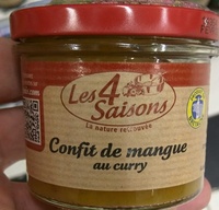 Confit de mangue au curry