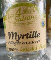 Myrtilles allée en sucres
