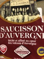 Saucisson sec IGP D'auvergne
