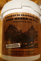 Choucroute De Krautergershiem, René Weber Et Fils