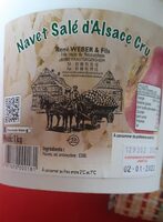 Navet salé  d Alsace cru